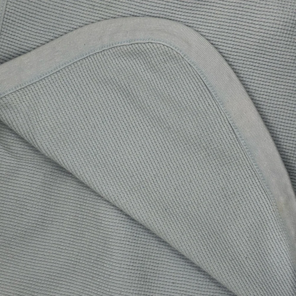 Garanimals Thermal‎ Baby Security Blanket Lovey Vintage Light Blue Waffle Weave